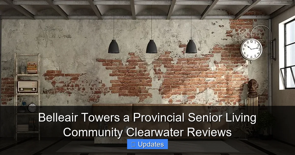 Belleair Towers a Provincial Senior Living Community Clearwater Reviews