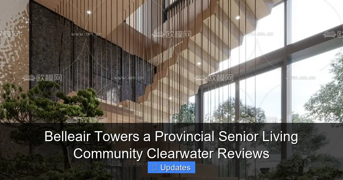 Belleair Towers a Provincial Senior Living Community Clearwater Reviews