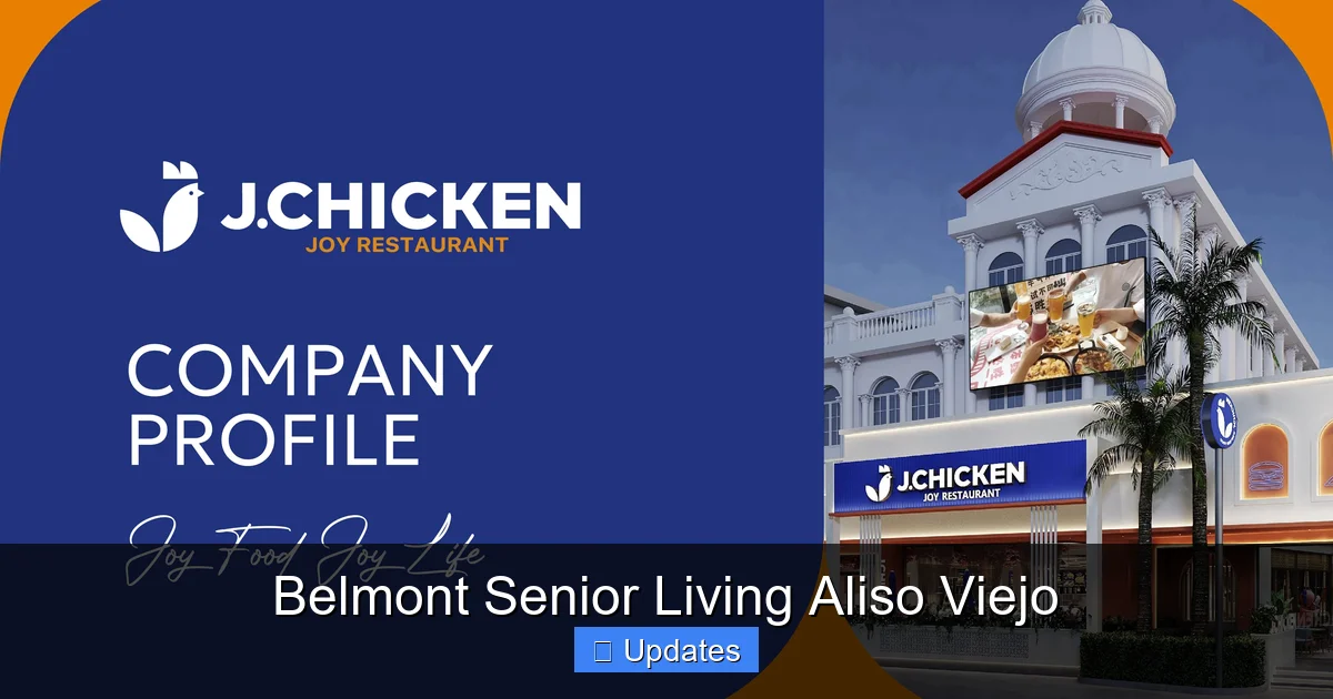 Belmont Senior Living Aliso Viejo