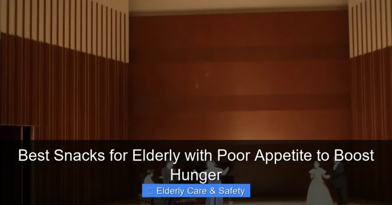 Best Snacks for Elderly with Poor Appetite to Boost Hunger