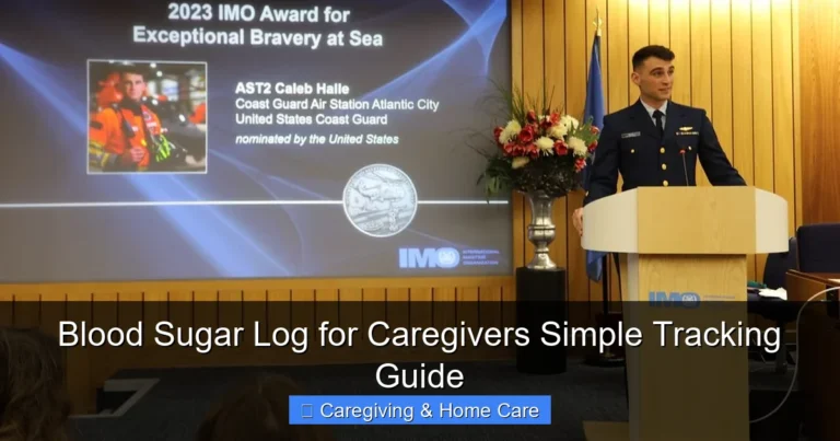 Blood Sugar Log for Caregivers Simple Tracking Guide