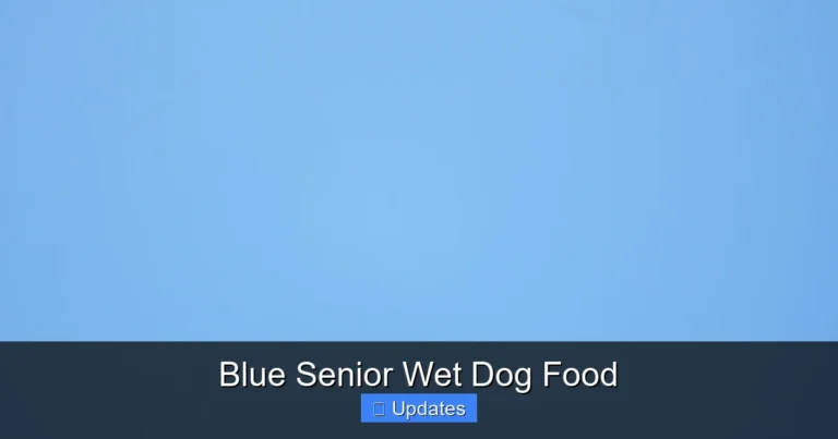 Blue Senior Wet Dog Food