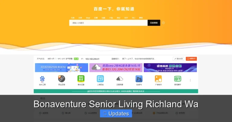 Bonaventure Senior Living Richland Wa