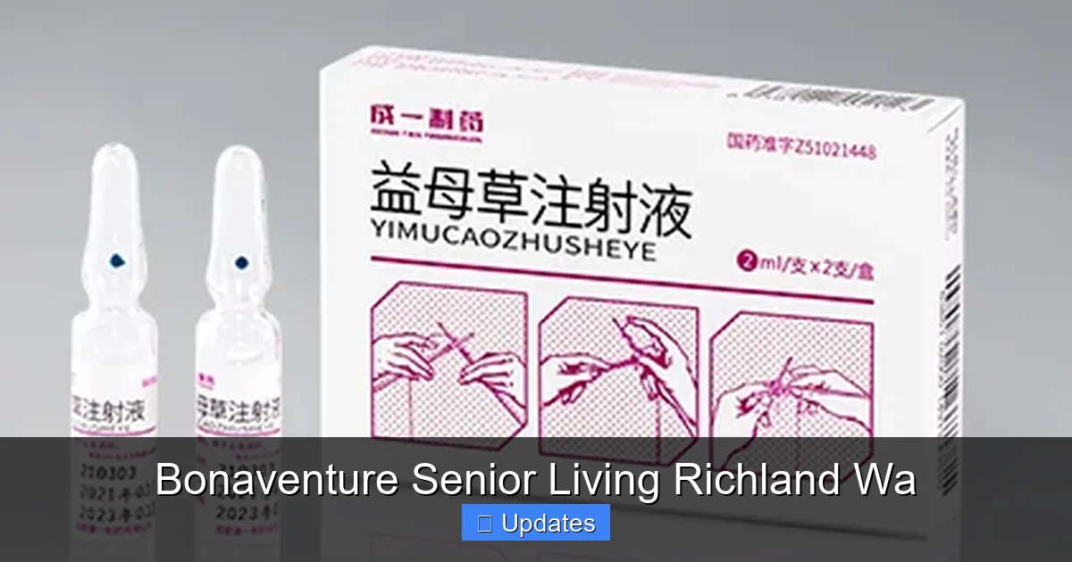 Bonaventure Senior Living Richland Wa