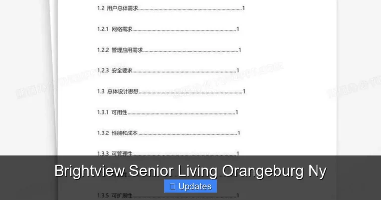 Brightview Senior Living Orangeburg Ny
