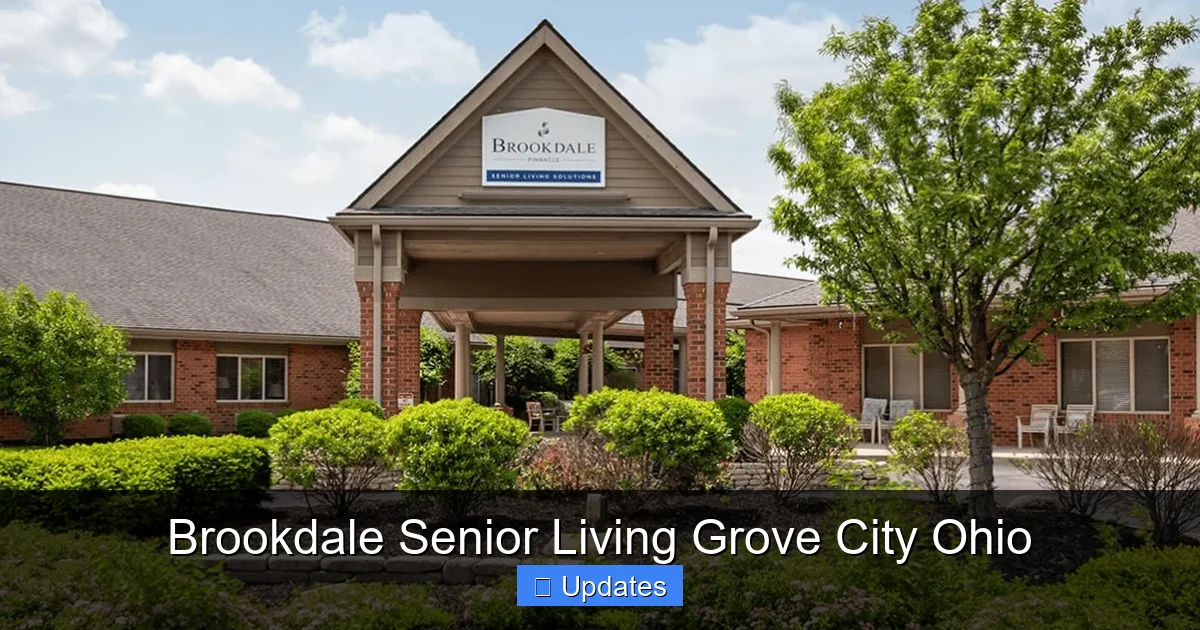 Brookdale Senior Living Grove City Ohio