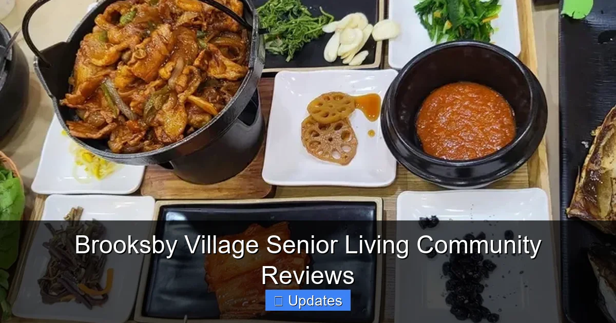 Brooksby Village Senior Living Community Reviews
