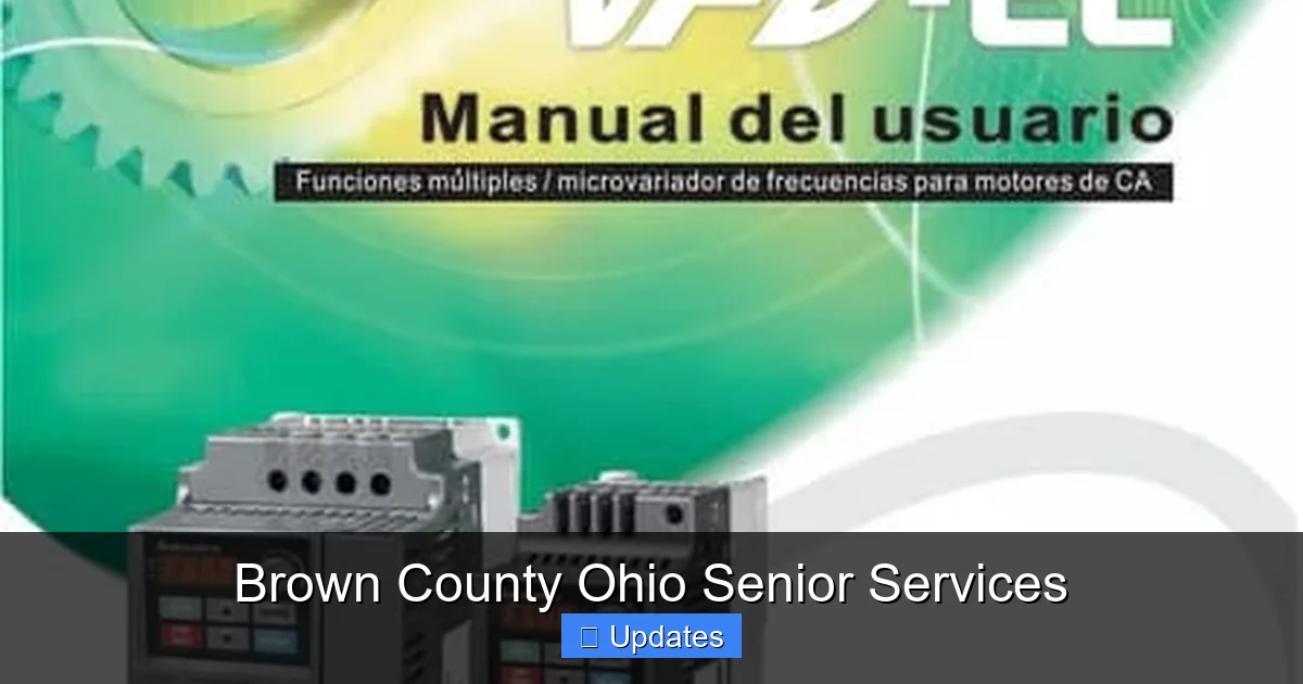 Brown County Ohio Senior Services