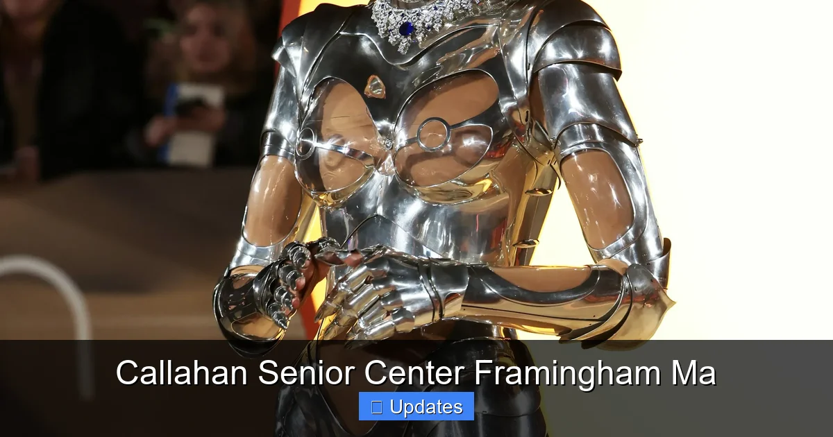 Callahan Senior Center Framingham Ma
