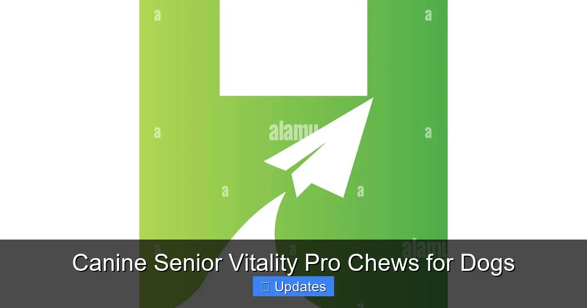 Canine Senior Vitality Pro Chews for Dogs