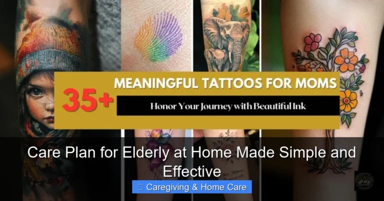 Care Plan for Elderly at Home Made Simple and Effective