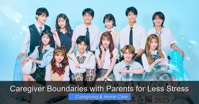 Caregiver Boundaries with Parents for Less Stress