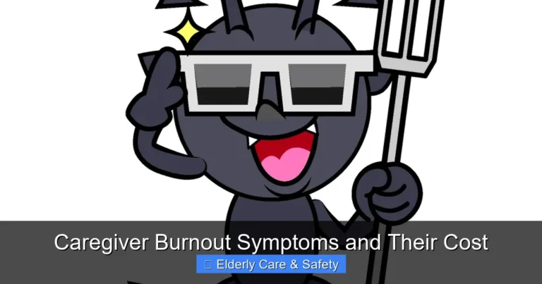 Caregiver Burnout Symptoms and Their Cost