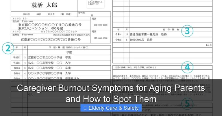 Caregiver Burnout Symptoms for Aging Parents and How to Spot Them