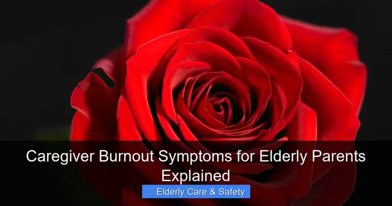 Caregiver Burnout Symptoms for Elderly Parents Explained