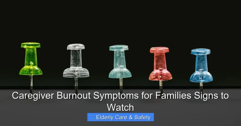 Caregiver Burnout Symptoms for Families Signs to Watch