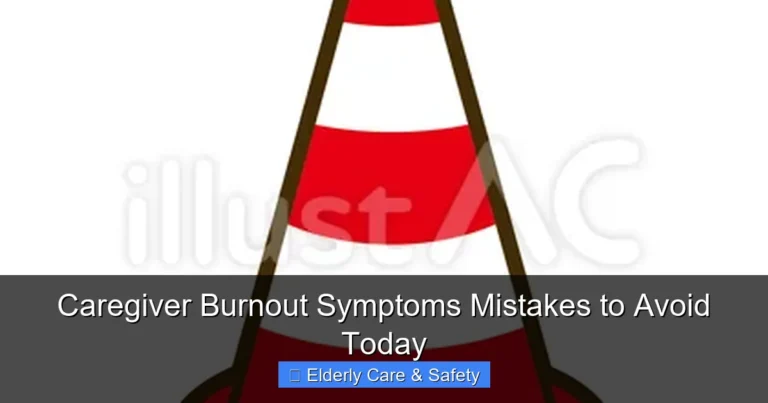 Caregiver Burnout Symptoms Mistakes to Avoid Today