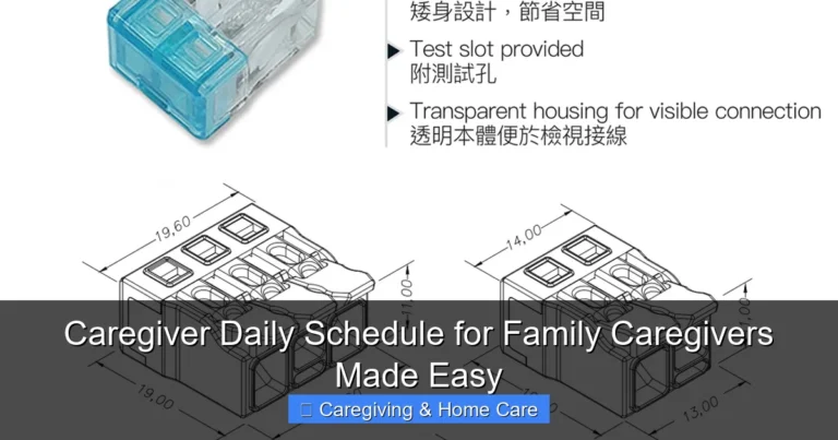Caregiver Daily Schedule for Family Caregivers Made Easy