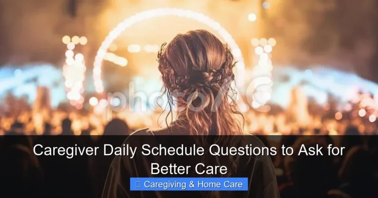 Caregiver Daily Schedule Questions to Ask for Better Care