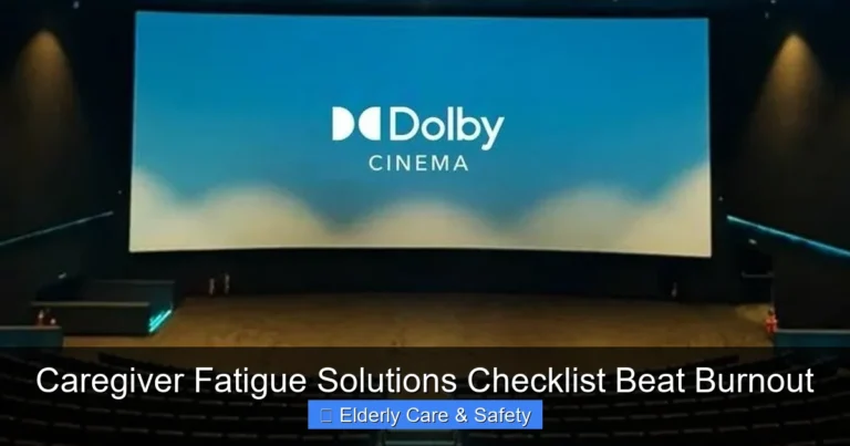 Caregiver Fatigue Solutions Checklist Beat Burnout