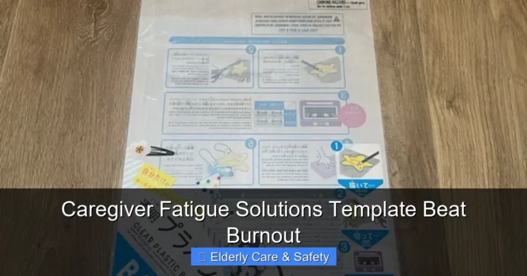Caregiver Fatigue Solutions Template Beat Burnout