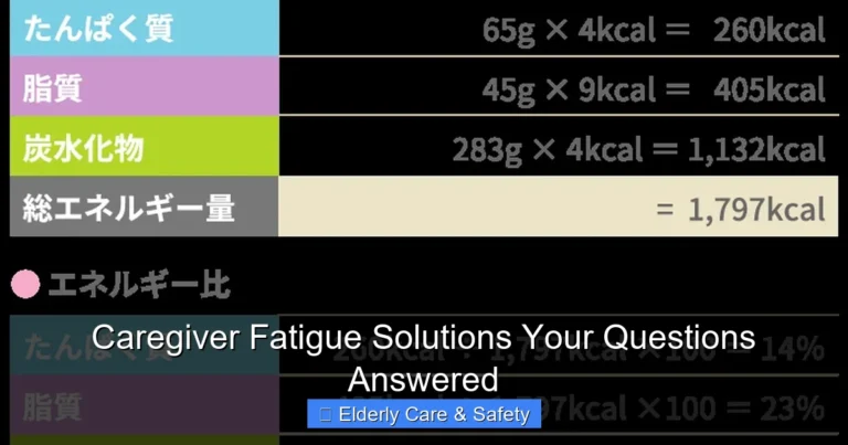 Caregiver Fatigue Solutions Your Questions Answered