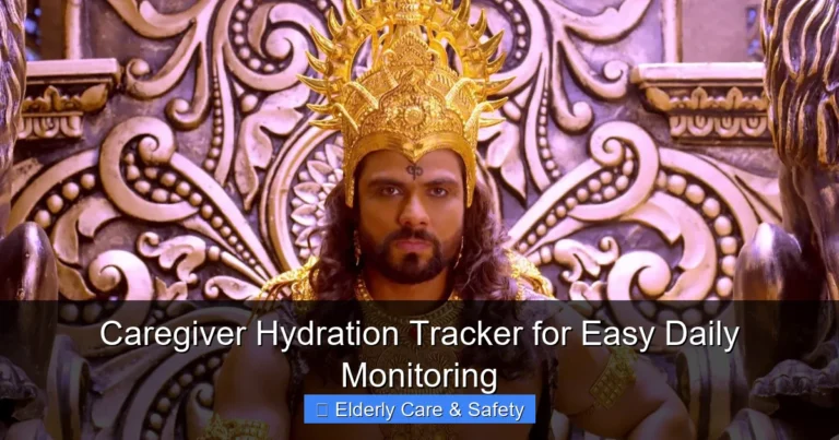 Caregiver Hydration Tracker for Easy Daily Monitoring