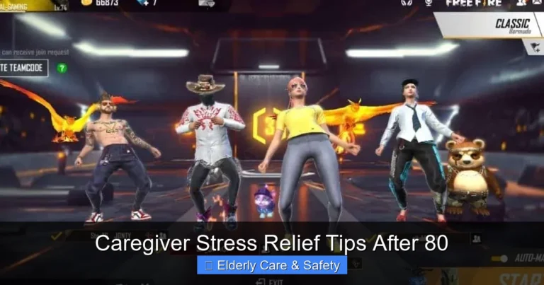 Caregiver Stress Relief Tips After 80