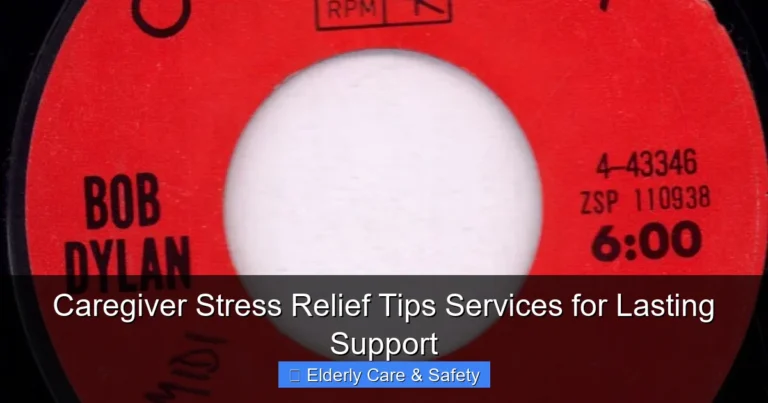 Caregiver Stress Relief Tips Services for Lasting Support