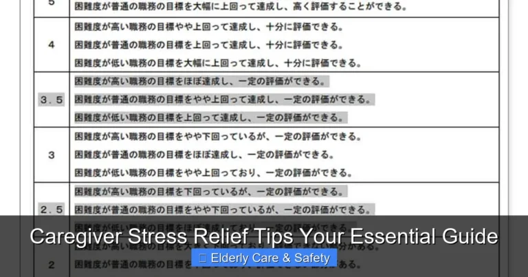 Caregiver Stress Relief Tips Your Essential Guide