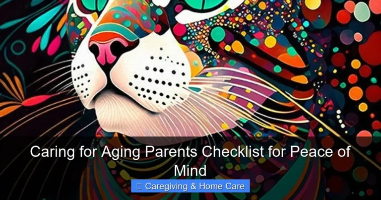 Caring for Aging Parents Checklist for Peace of Mind