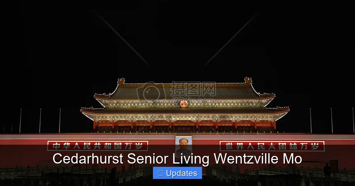 Cedarhurst Senior Living Wentzville Mo