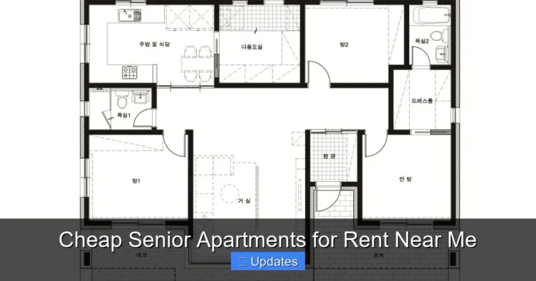 Cheap Senior Apartments for Rent Near Me