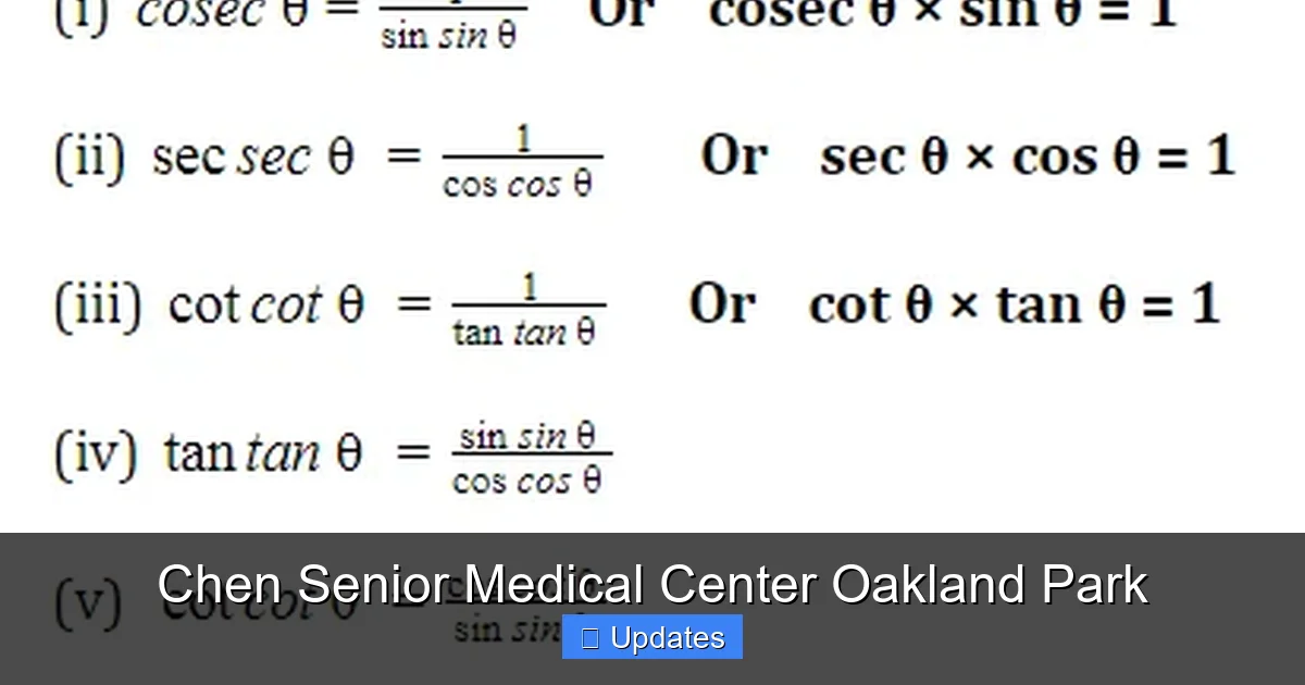 Chen Senior Medical Center Oakland Park