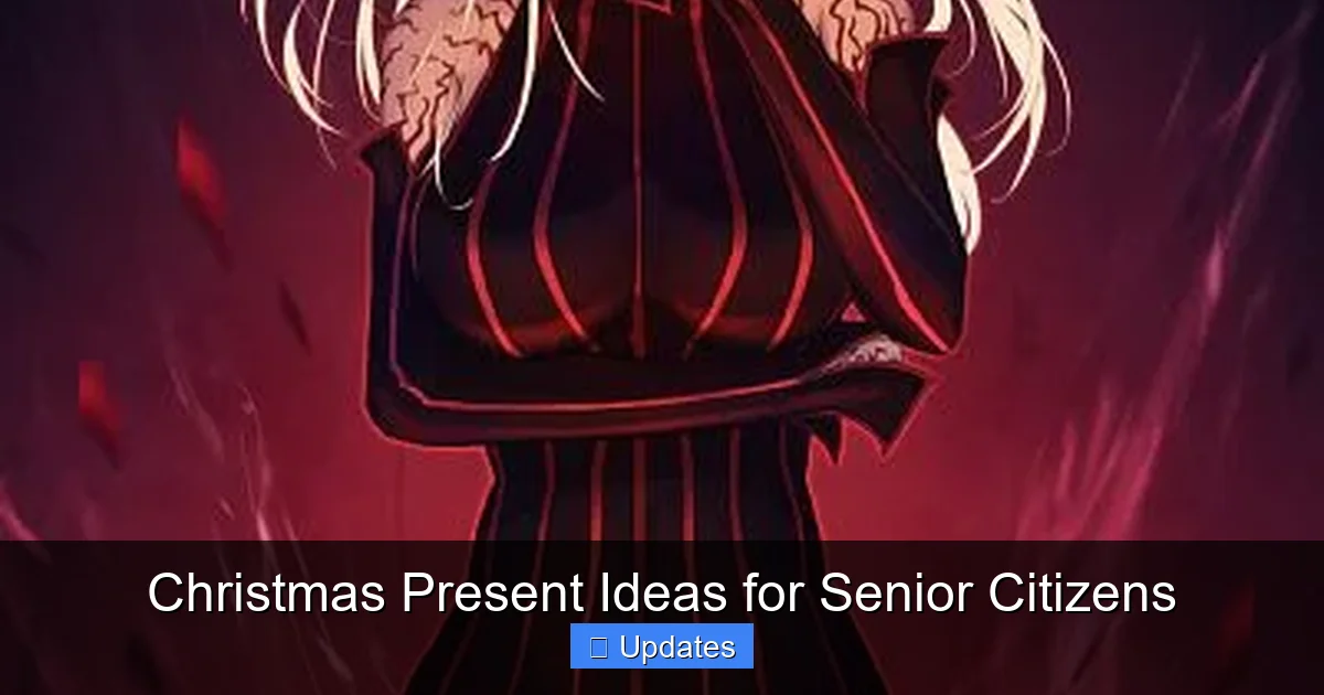 Christmas Present Ideas for Senior Citizens