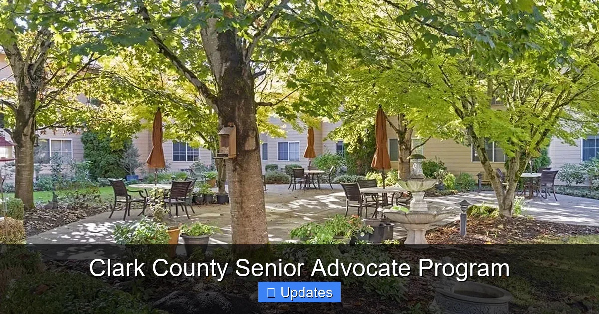 Clark County Senior Advocate Program