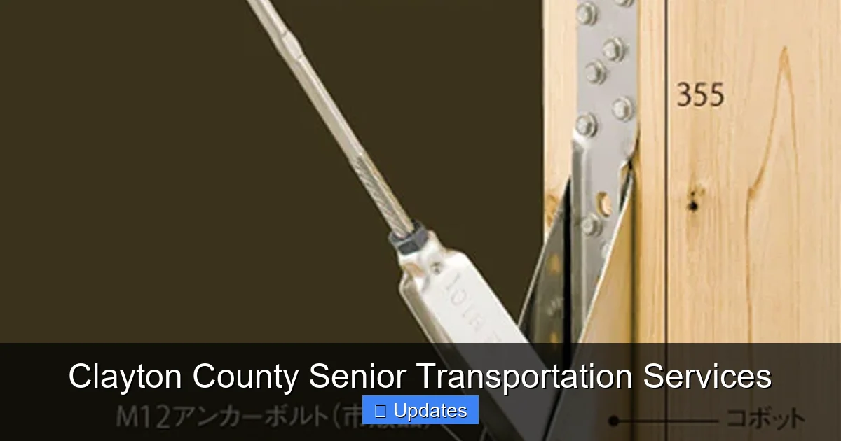 Clayton County Senior Transportation Services