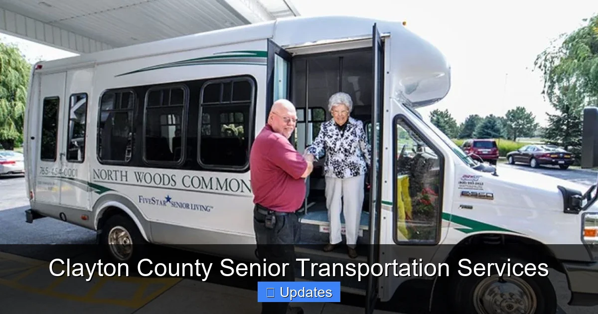 Clayton County Senior Transportation Services