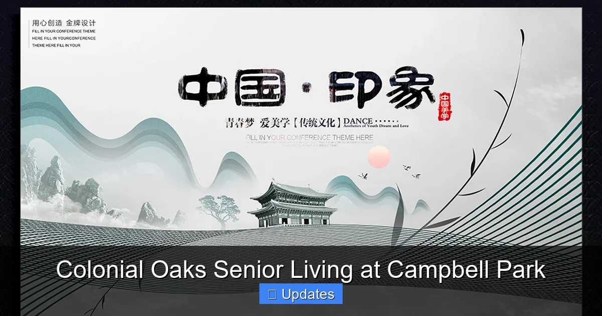 Colonial Oaks Senior Living at Campbell Park