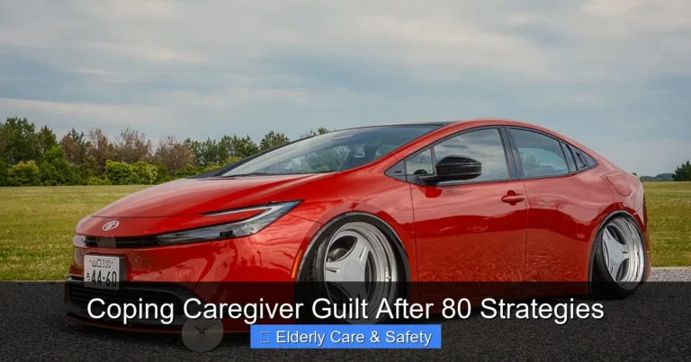 Coping Caregiver Guilt After 80 Strategies