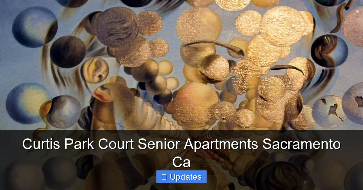 Curtis Park Court Senior Apartments Sacramento Ca