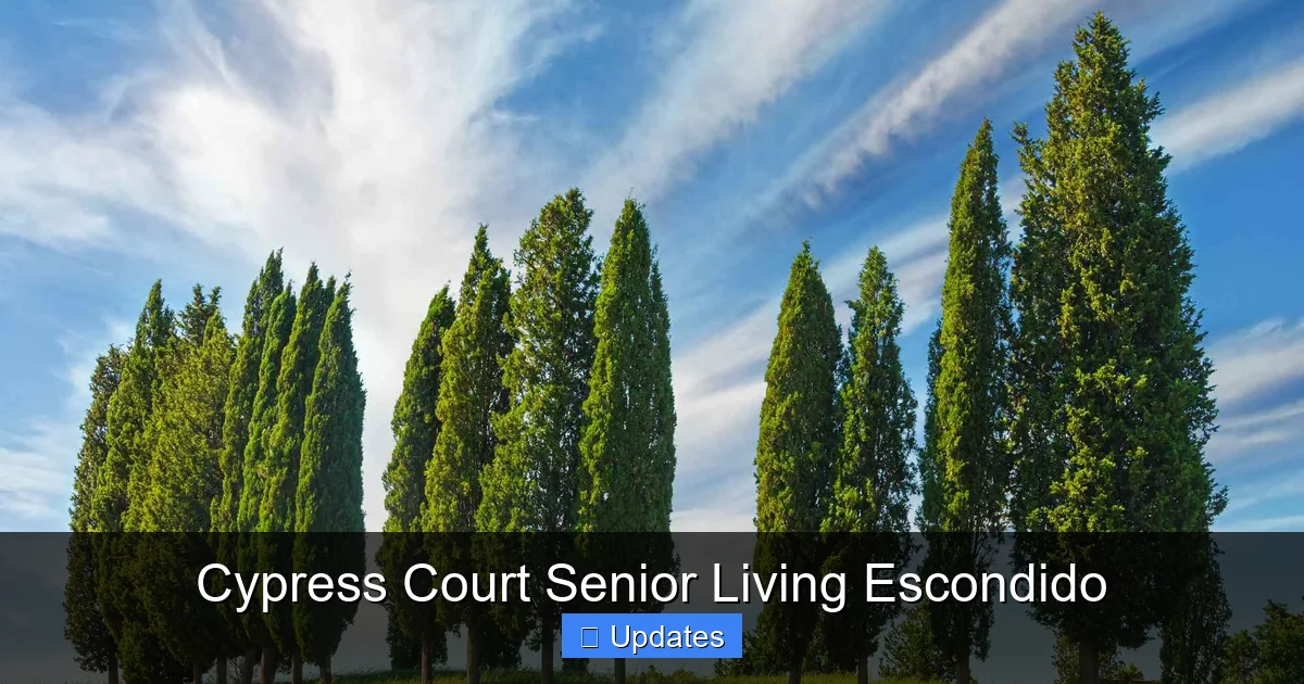 Cypress Court Senior Living Escondido