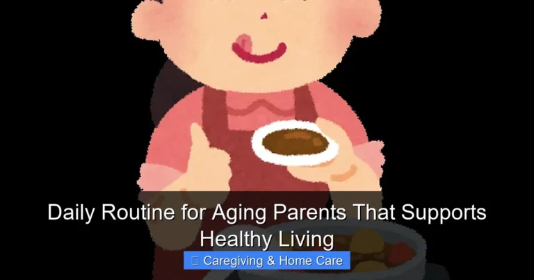 Daily Routine for Aging Parents That Supports Healthy Living