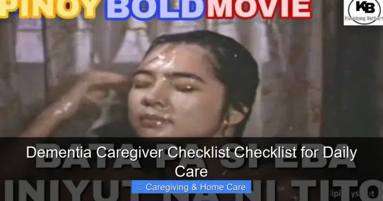 Dementia Caregiver Checklist Checklist for Daily Care