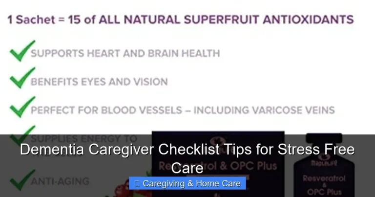Dementia Caregiver Checklist Tips for Stress Free Care