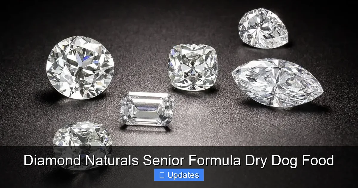 Diamond Naturals Senior Formula Dry Dog Food