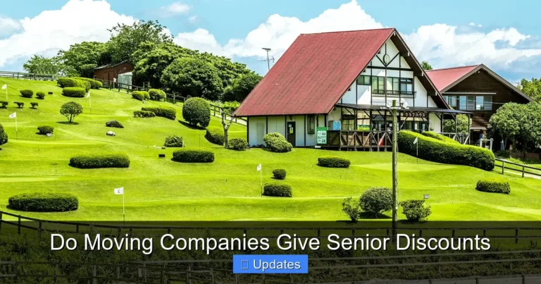 Do Moving Companies Give Senior Discounts