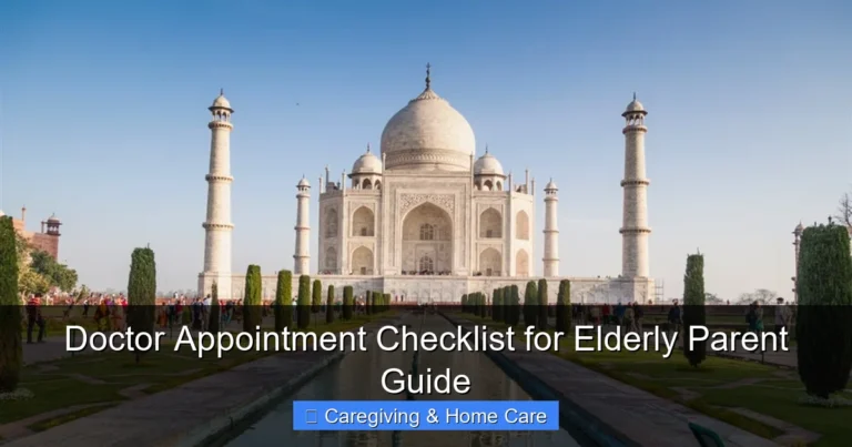 Doctor Appointment Checklist for Elderly Parent Guide