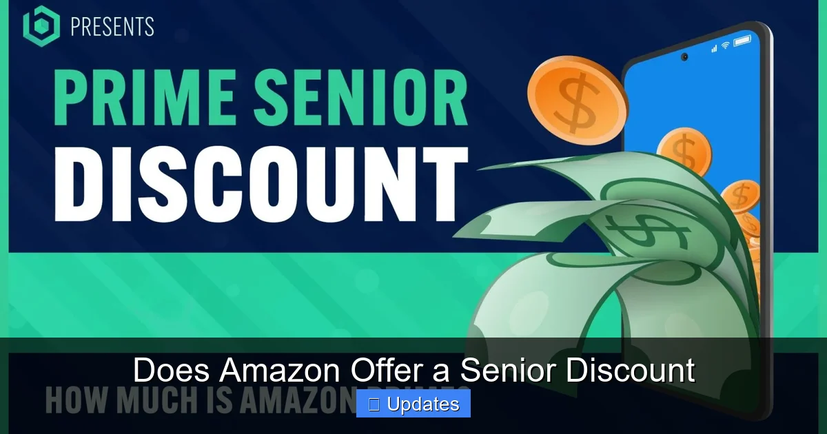 Does Amazon Offer a Senior Discount