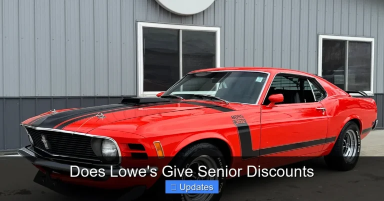 Does Lowe's Give Senior Discounts